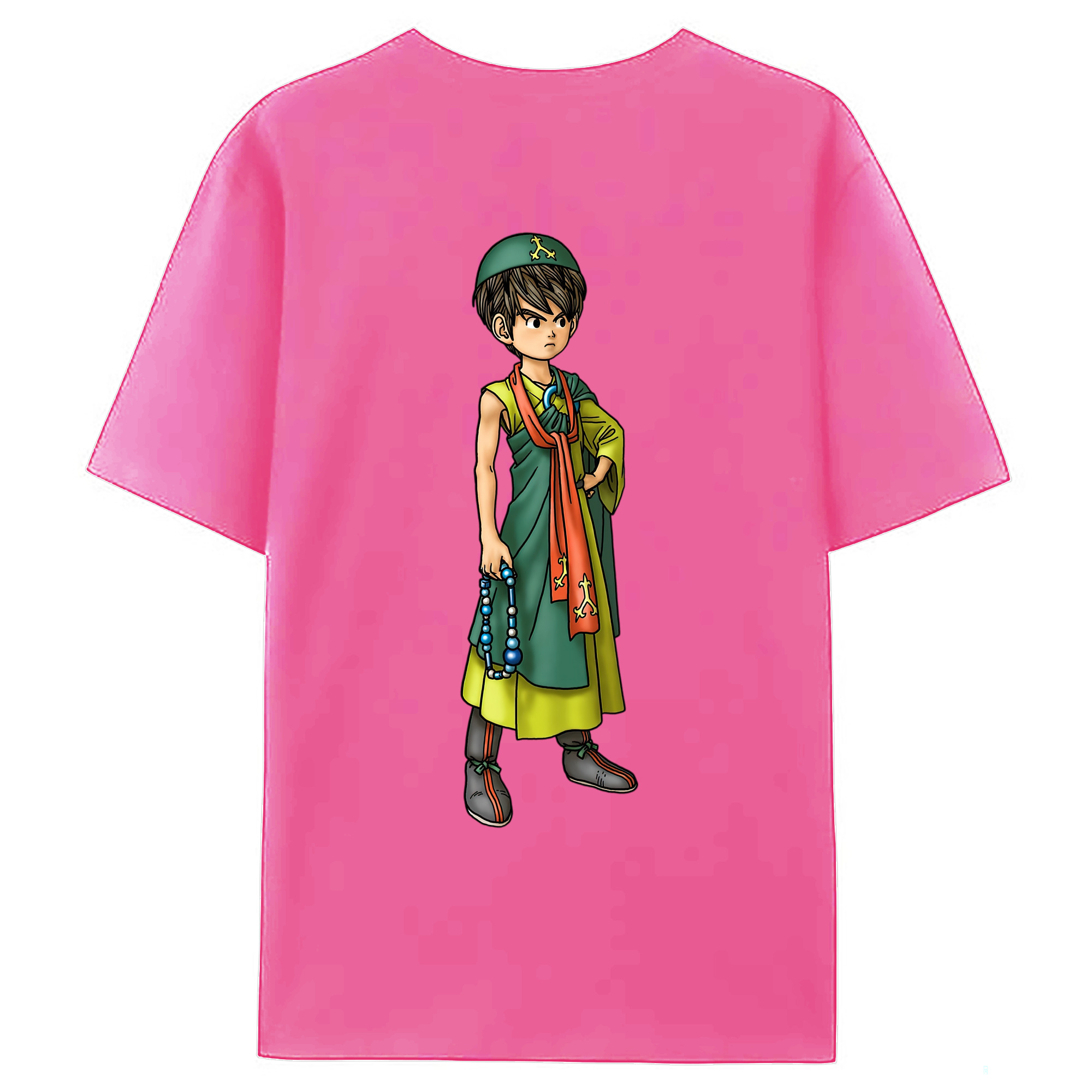 （画像用） ドラゴンクエスト Doragon Kuesuto Dragon Quest レディース半袖Tシャツ(バックプリント)